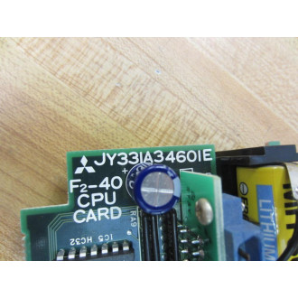 Mitsubishi JY331A34601E CPU Card F2-40 - Used