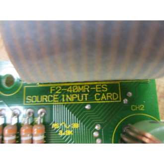 Mitsubishi JY331A14901 Source Input Card F2-40MR-ES - Used