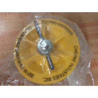 Cherne Industries 1VNF6 3" Gripper 270237 (Pack of 2)