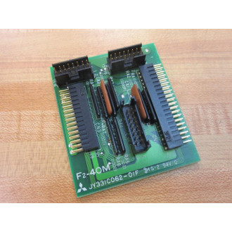 Mitsubishi F2-40M Connector Terminal Board JY331C062-01F - Used