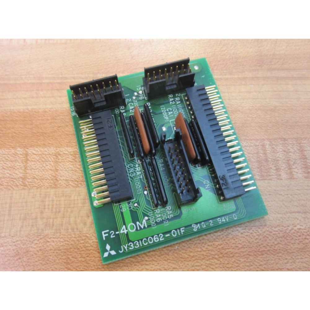 Mitsubishi F2-40M Connector Terminal Board JY331C062-01F - Used Mitsubishi F2-40M Connector Terminal Board JY331C062-01F - Used