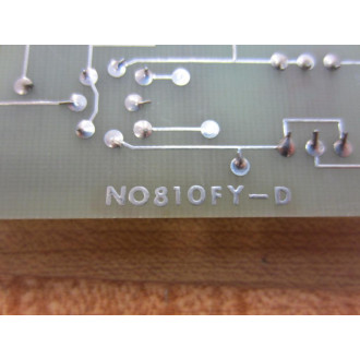 Foxboro NO810FY-D Circuit Board NO810FYD F7822D - New No Box