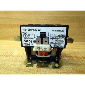 Square D 8910DP12V02 Contactor - New No Box