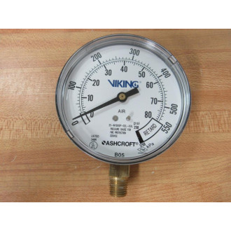 Ashcroft 35-W1005P-02L-XUL-250 Pressure Gauge 35W1005P02LXUL250