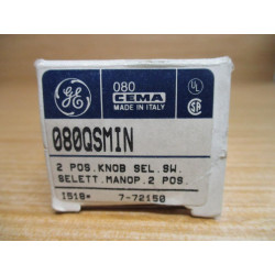 General Electric 080QSMIN GE Selector Switch