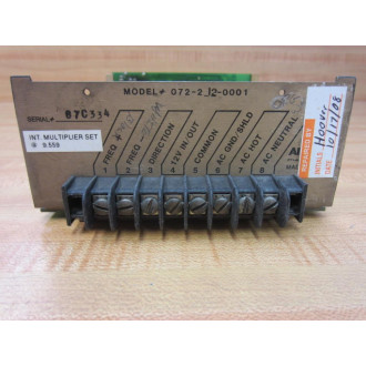 Airpax 227-000-0522 Digital Tachometer Assy 2270000522 Model:070-212-0001 - Used