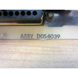 D054039 Circuit BoardConnector Panel - Used