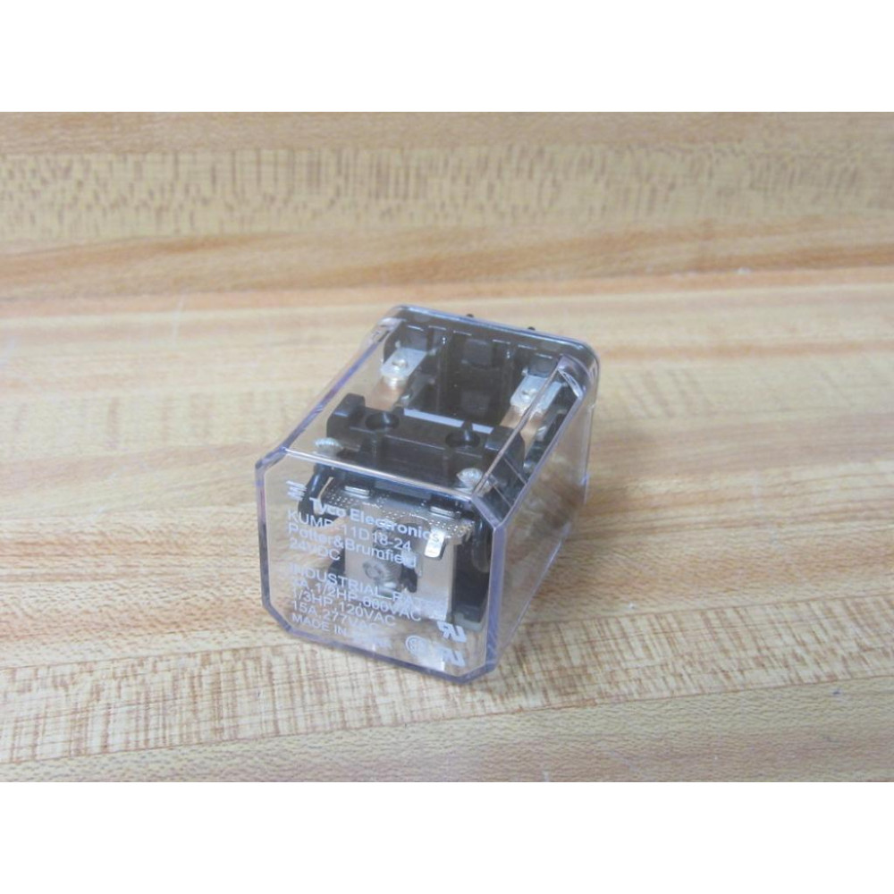 Potter & Brumfield KUMP-11D18-24 Tyco Relay KUMP11D1824 13HP - New No Box
