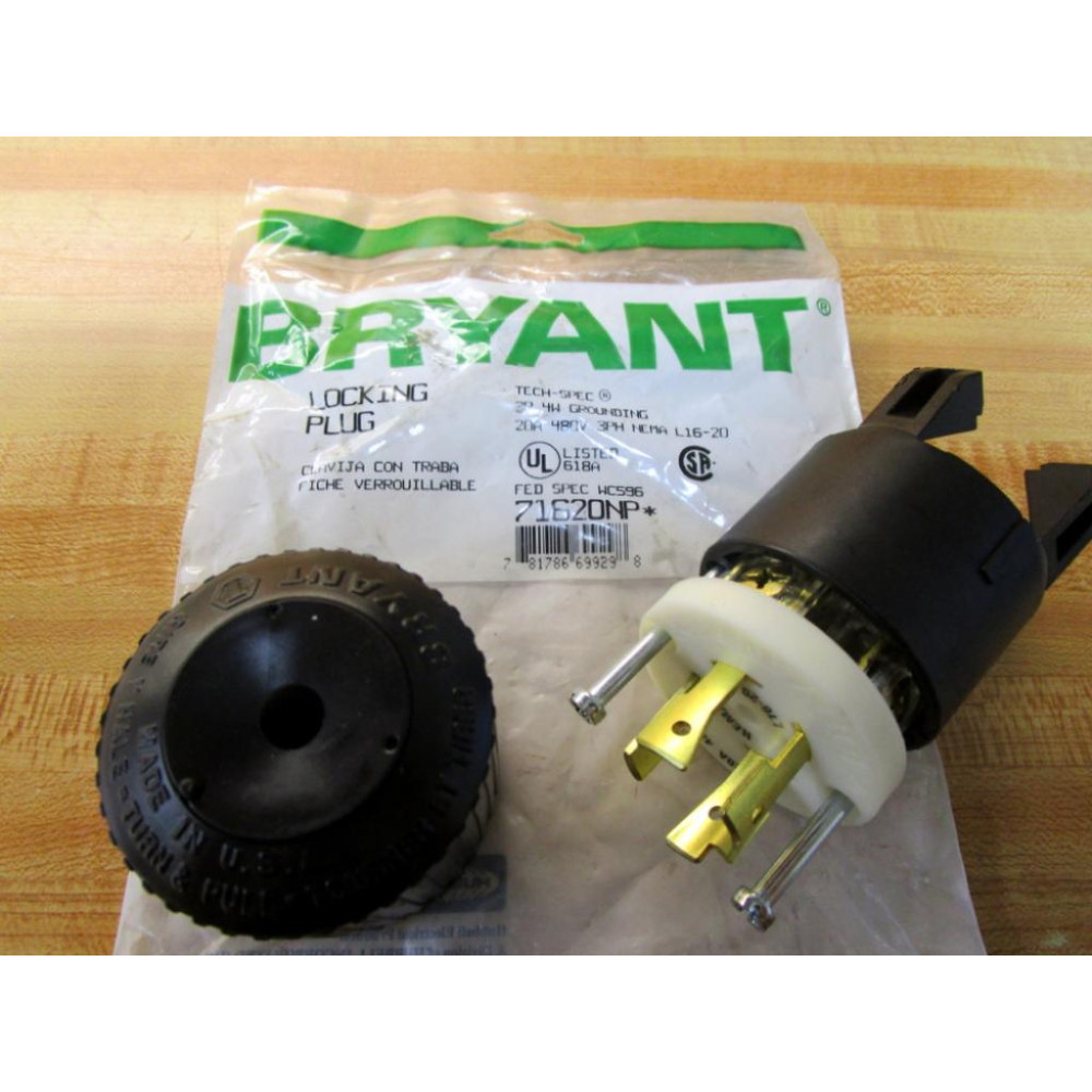 Bryant 71620NP Locking Plug Bryant 71620NP Locking Plug