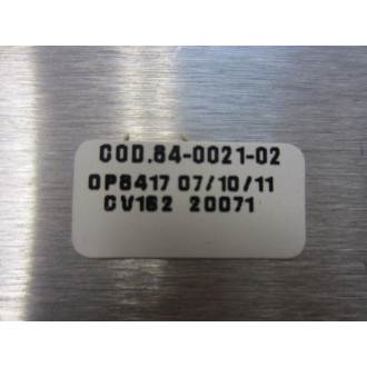 Fill Teck COD.84-0021-02 Operator Interface Panel C0D.84-0021-02 - New No Box