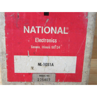 National Electronics NL-1051A Ignition Tube NL1051A
