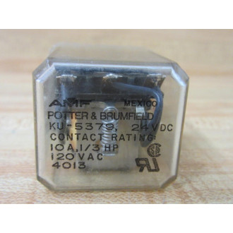 Potter & Brumfield KU-5379 AMF 24VDC Relay KU5379 - New No Box