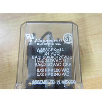 Magnecraft W388CPX-11-24V DC Relay W388CPX-11-24VDC - New No Box