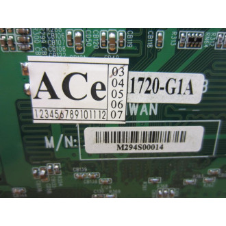 ACE 1720-G1A Circuit Board 1720G1A - Used