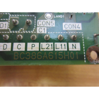 Mitsubishi BC386A615G51 Power Board BC386A615H01 - Used
