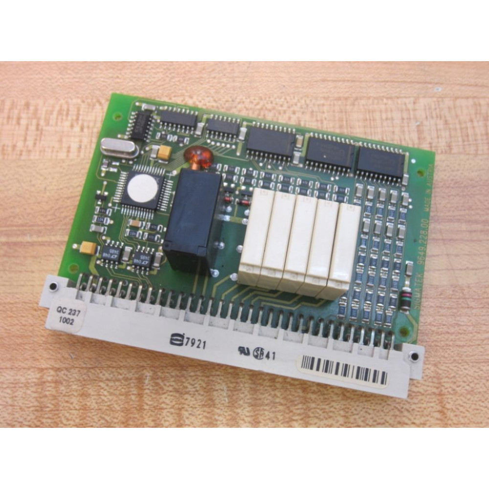 Sigmatek 9649.228.00 Circuit Board 964922800 - Used