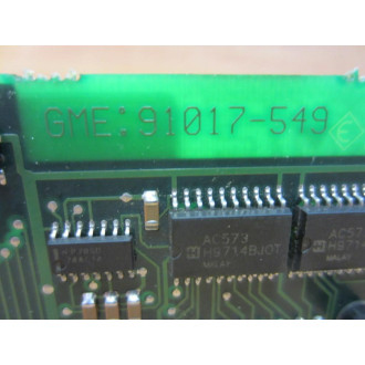 GME 91017-549 IO Card 91017549 - Used