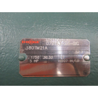 Dodge M61108HDA 180TM21A Gear Reducer 079163-24-BC - New No Box