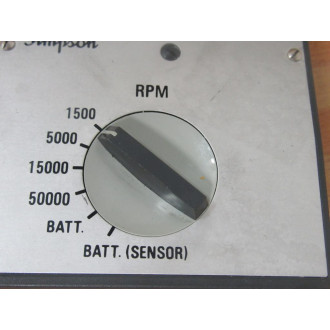 Simpson 410 Photo Tachometer TL342 - Used