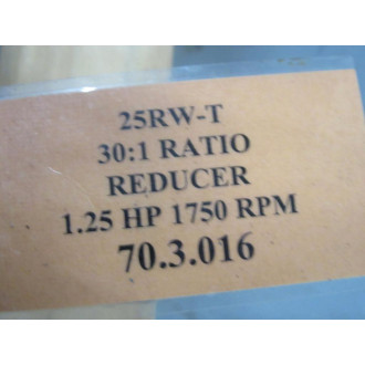 Morse 25RW-T Emerson Reducer 25RWT - Used