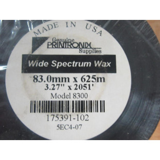 Printronix 175391-102 Wide Spectrum Wax 8300