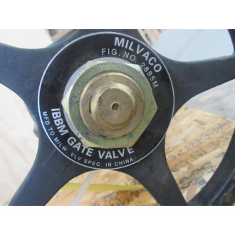 Milwaukee Valve 2885M Milvaco Gate Valve IBBM 3" - New No Box