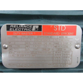 Reliance P18G1024J Duty Master Motor - New No Box