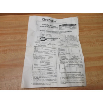 Chromalox 196-032951-003 Heater ARMTO-3345WE2T 180V 3750W - New No Box