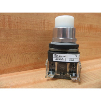 Allen Bradley 800T-QBH10W Illuminated Push Button - New No Box