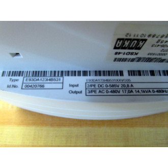 Kuka KSD1-48 Servo Drive Controller KSD148 Art Nr. 00-105-413 - New No Box