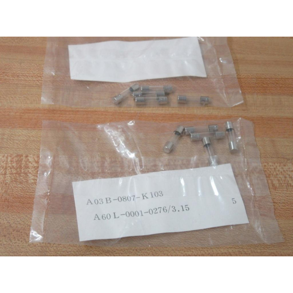 Fanuc A03B-0807-K103 Fuse A60L-001-02763.15 (Pack of 10)