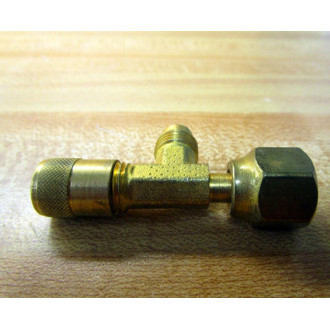 Parker XAVTS4D-4 Forged Female Run Swivel Tee Valve XAVTS4D4 (Pack of 3)