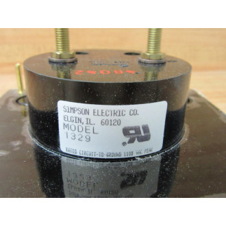 Simpson 1329 Meter 4.5 Inch 0-15 DC Volts