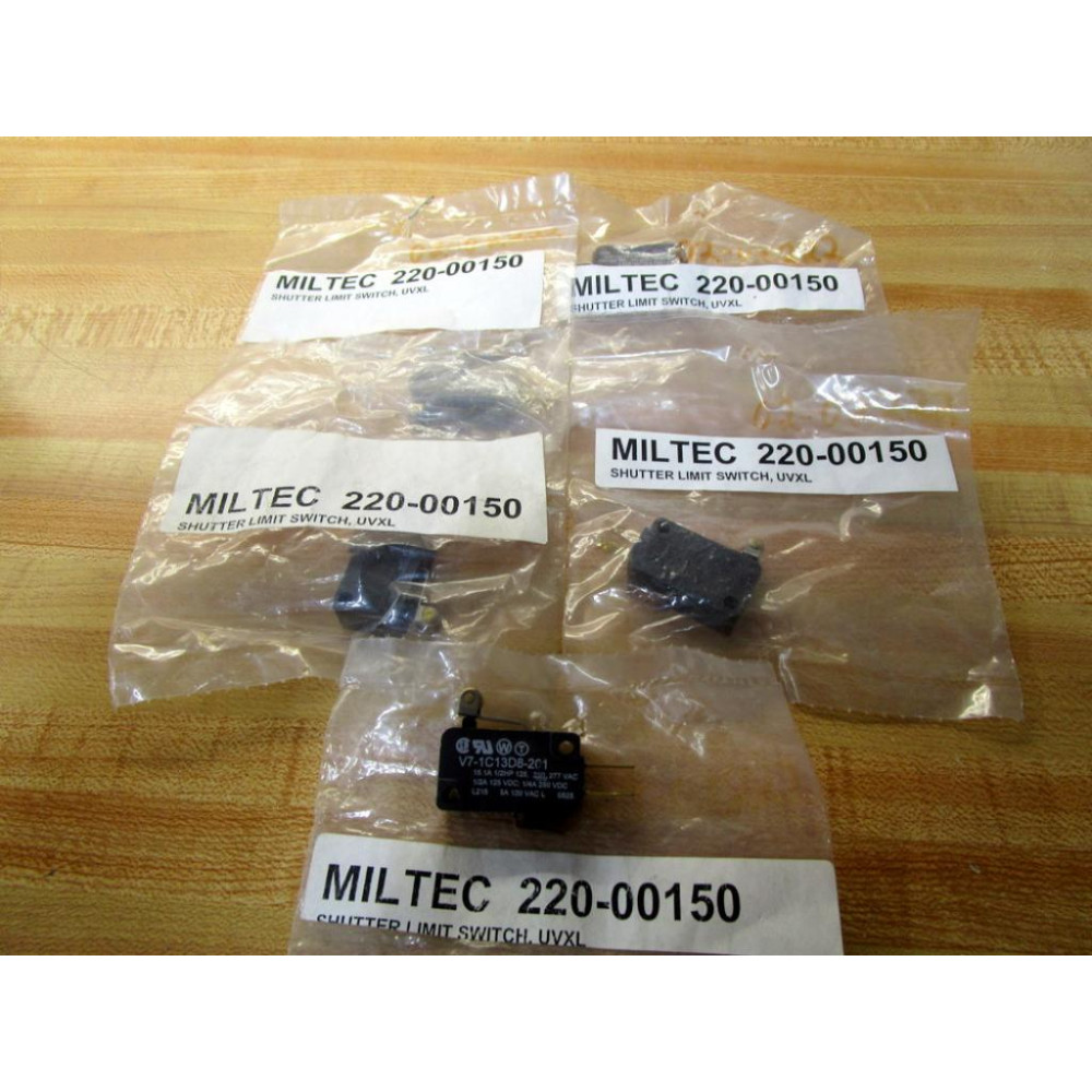 Micro Switch V7-1C13D8-201 Shutter Limit Switch (Pack of 5) Micro Switch V7-1C13D8-201 Shutter Limit Switch (Pack of 5)
