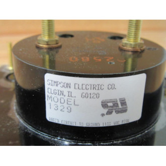 Simpson 1329 Meter 4.5 Inch 0-500 DC Amps - New No Box