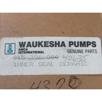 Waukesha 015-306-000 Inner Seal Ceramic 40635