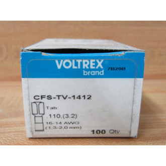 Voltrex CFS-TV-1412 Female Connector CFSTV1412 (Pack of 100)