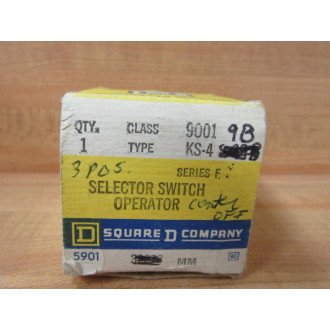 Square D 9001-KS49B Selector Switch 9001KS49B