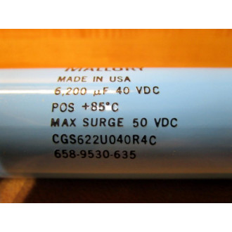 Mallory CGS622U040R4C Capacitor 658-9530-635