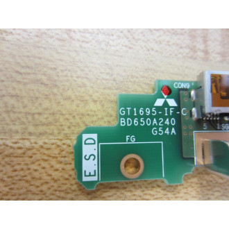 Mitsubishi BD650A240G54A Add-On Circuit Board GT1695-IF-C - Used