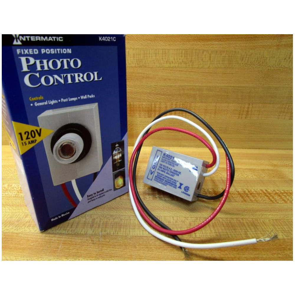 Intermatic K4021C Photo Control (Pack of 5) Intermatic K4021C Photo Control (Pack of 5)