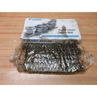 Tsubaki RS40-RIV Roller Chain RS40RIV