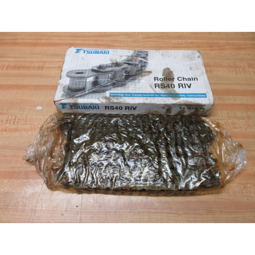 Tsubaki RS40-RIV Roller Chain RS40RIV
