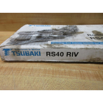 Tsubaki RS40-RIV Roller Chain RS40RIV