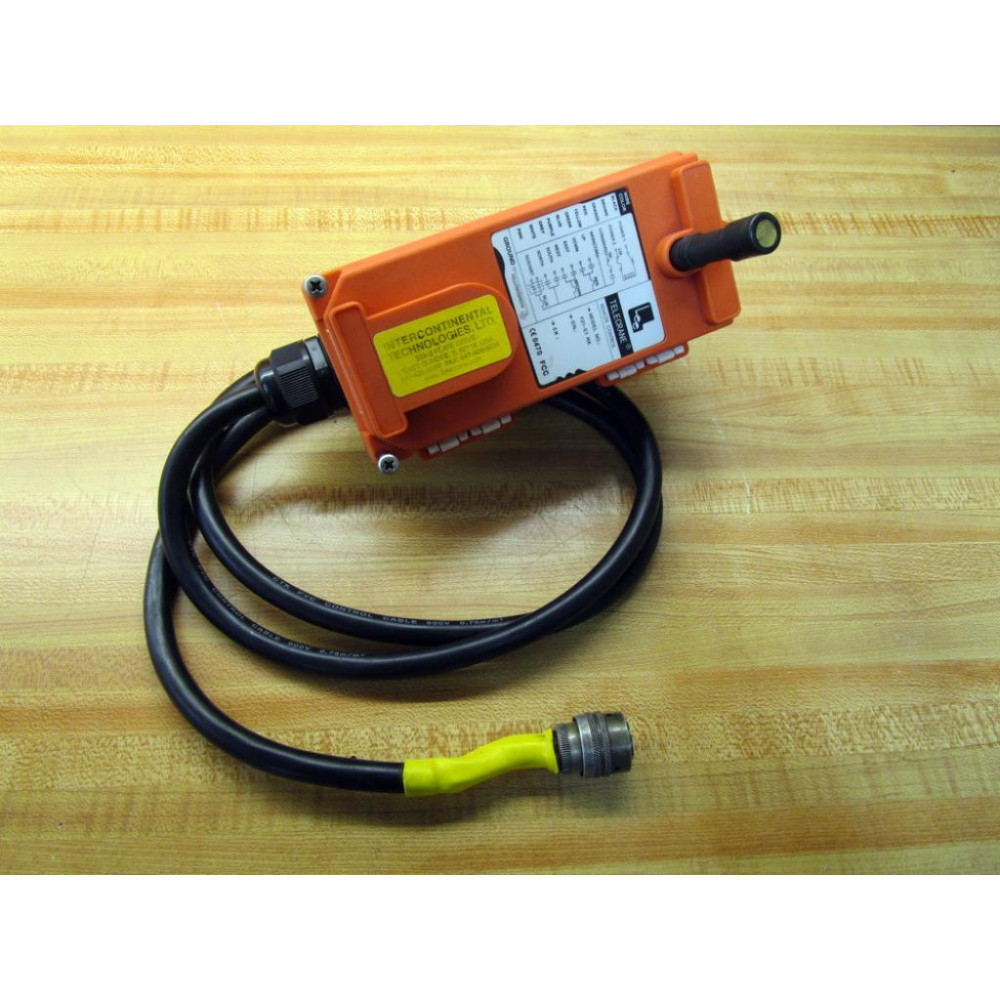 Telecrane F21-E1 RX Remote Control Transmitter Enclosure F21E1RX Enclosure Only - Used