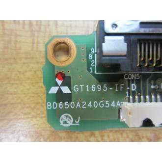 Mitsubishi BD650A240G54A Add-On Circuit Board GT1695-IF-D - Used