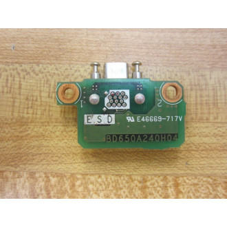 Mitsubishi BD650A240G54A Add-On Circuit Board GT1695-IF-D - Used