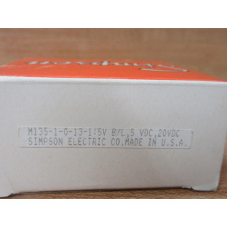 Simpson M135-1-0-13-115V Digital Panel Meter Display M135-1-0-13-115V
