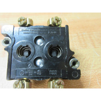 Cutler Hammer 10250T91000T Eaton Block 2 N.C. - Used