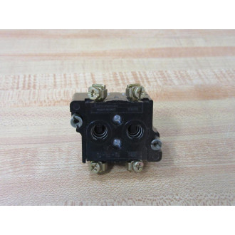 Cutler Hammer 10250T91000T Eaton Block 2 N.C. - Used